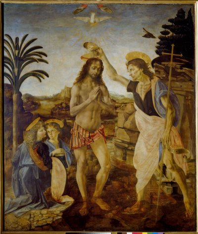 Baptême du Christ - Andrea del Verrocchio